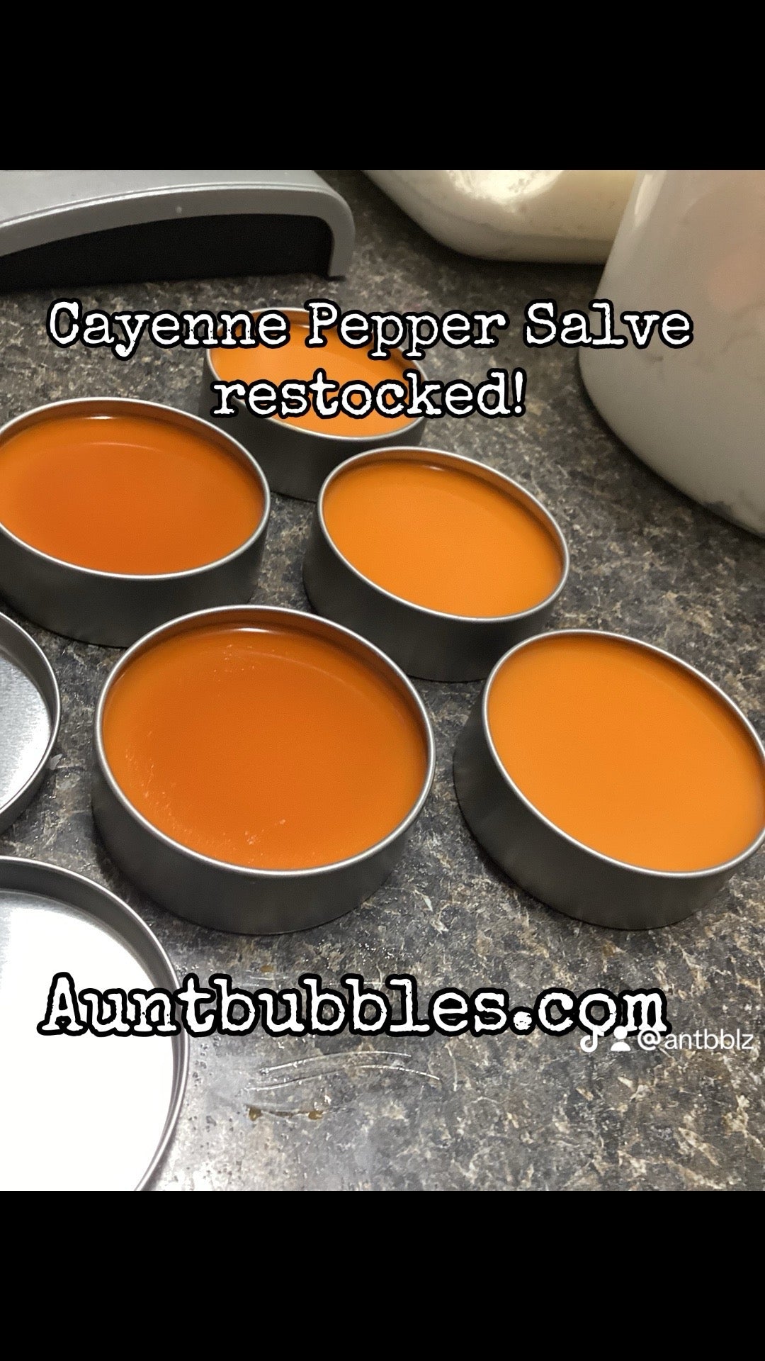 Don’t be such a pain! Cayenne Pepper Salve